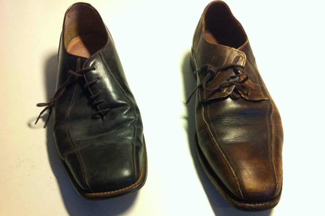 verschillende-schoenen denk slim